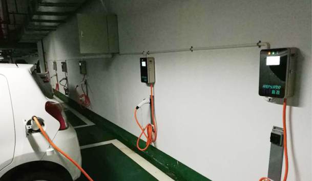南山清華園地下停車場交流充電樁項(xiàng)目